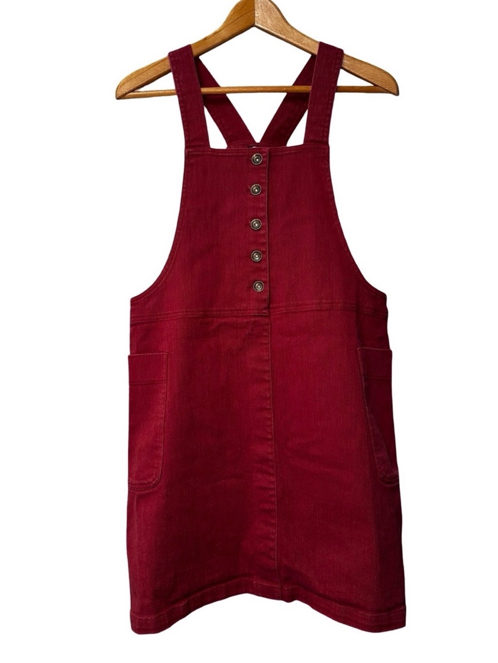 Kavu Rust Denim Orange Romper Dress